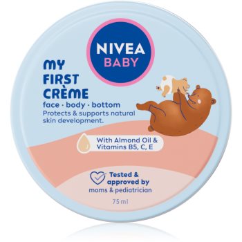 NIVEA BABY cremă multifuncțională pentru fata si corp - imagine 2